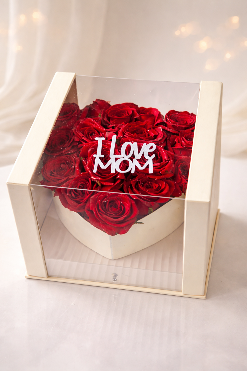 Ramchel - Golden Love Rose & Chocolate Luxury Box